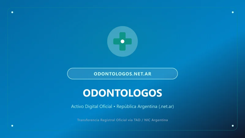 Composición visual de Odontologos para el portal odontologos.net.ar